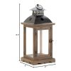 Monticello Wood Lantern (L)