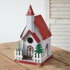 Christmas Chapel Birdhouse