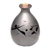 500ml Black Ceramic Wine Jar Hand Painted Wine Bottle Vintage Chinese Style Wine Flask Flagon