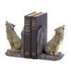 Howling Wolf Bookends